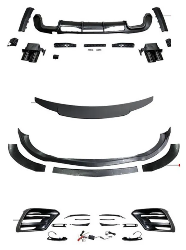 Full Body Kit Mercedes-Benz S-Class W223 year 2021-2023 style BRABUS