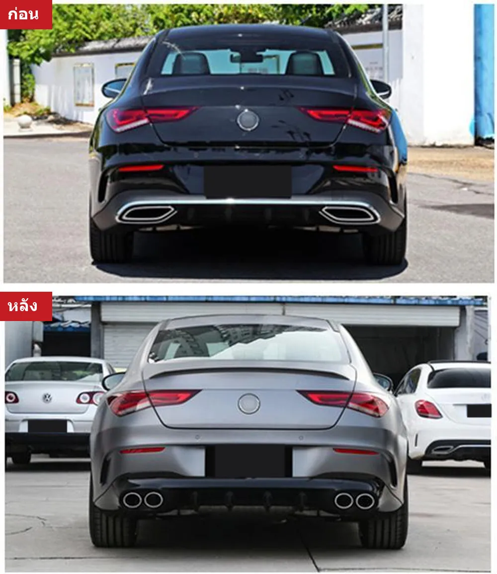 Full Body Kit Mercedes-Benz CLA-Class C118 year 2020-2023 style CLA45 AMG