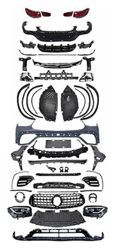 Full Body Kit Mercedes-Benz GLC-Class C253 year 2016-2019 style GLC63S AMG
