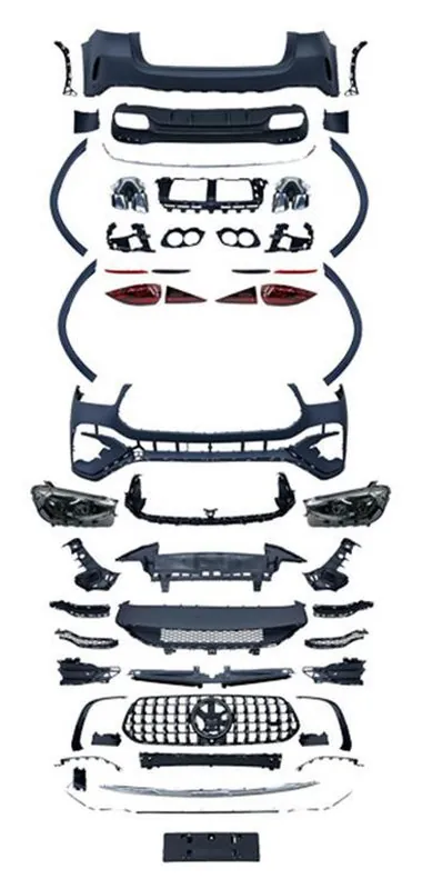 Full Body Kit Mercedes-Benz year 2020-2023 style GLE53 AMG