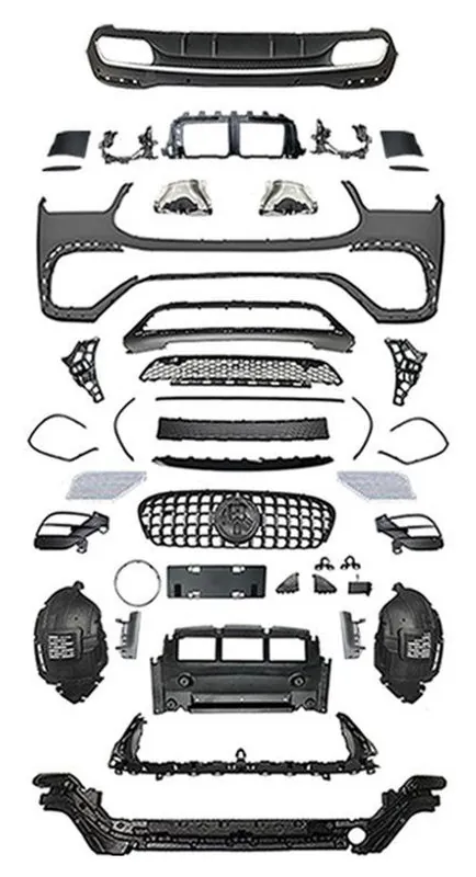 全车包围套件 Mercedes-Benz GLE-Class W167 年 2020-2023 款式 GLE63 AMG