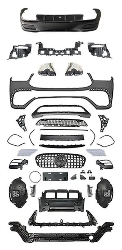 Full Body Kit Mercedes-Benz GLE-Class C167 year 2020-2023 style GLE63 AMG