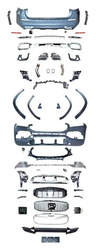 Full Body Kit Mercedes-Benz GLS-Class X167 year 2020-2024 style MBH 1:1