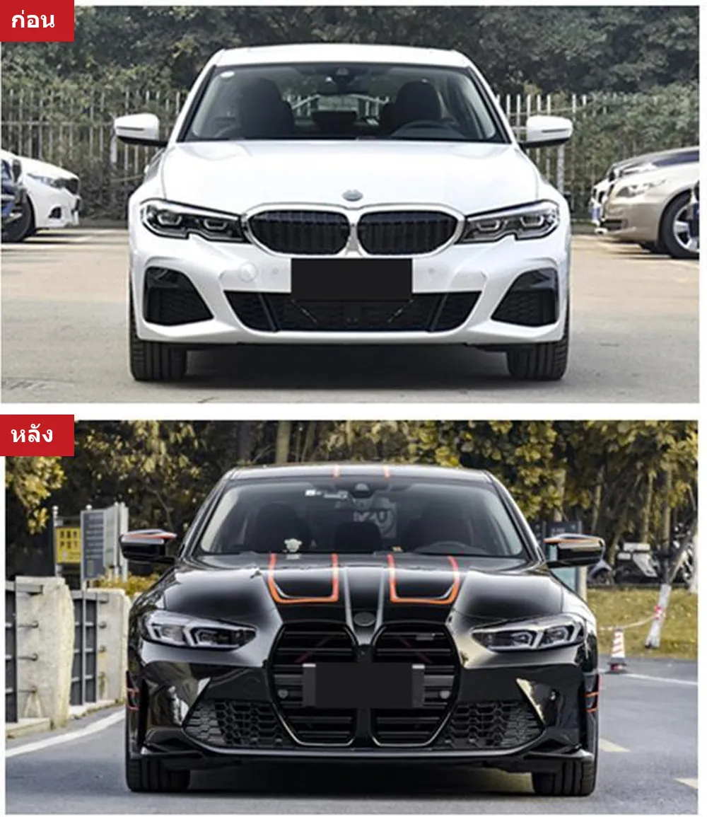 Full Body Kit BMW 3 Series G20 year 2020-2022 style LCI M3