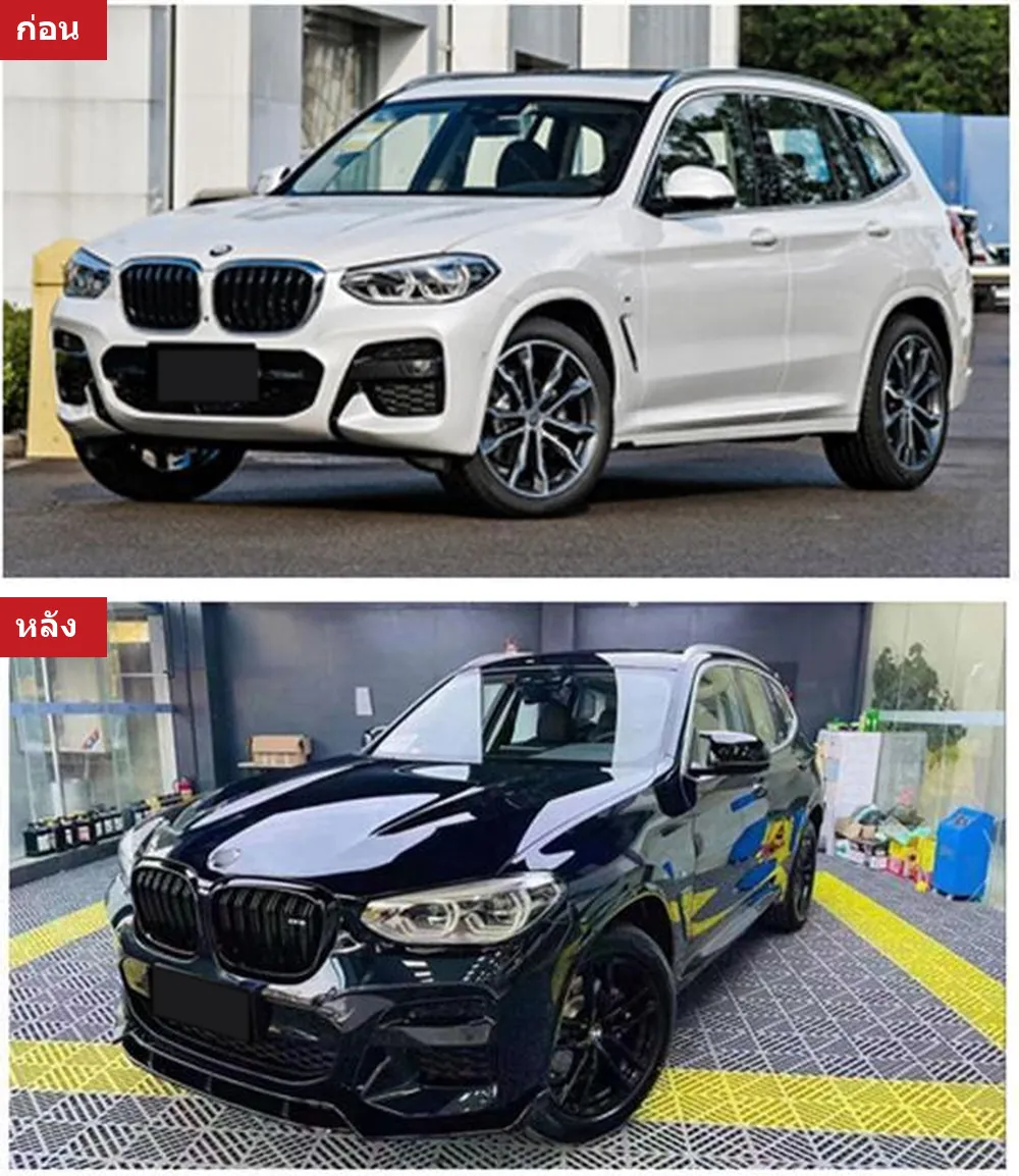 ชุดแต่งรอบคัน BMW X3 G01 ปี 2018-2021 ทรง BLACK WARRIOR