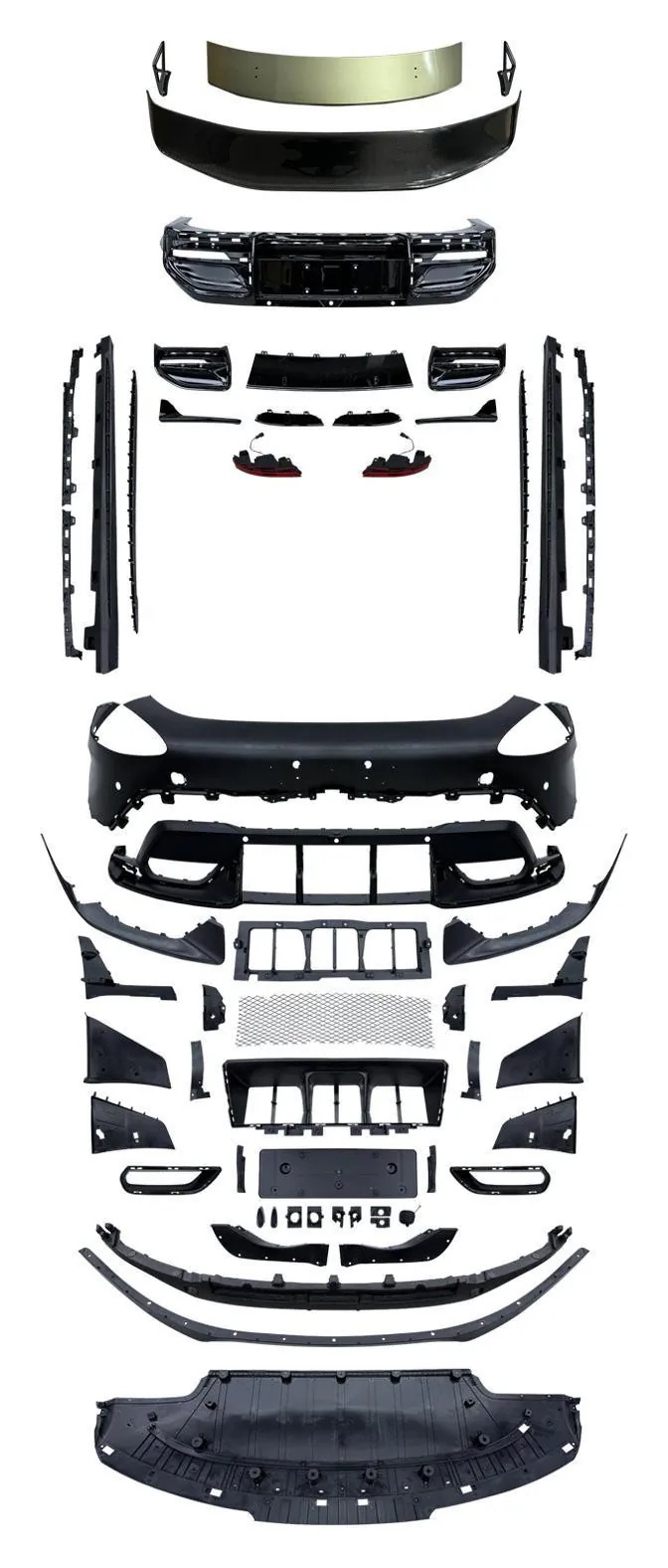 Full Body Kit XIAOMI SU7 year 2024-2025 style ULTRA