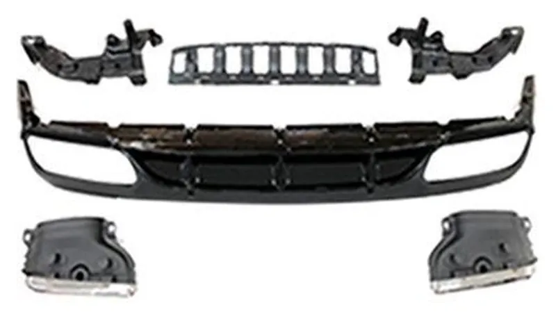 Rear Diffuser Mercedes-Benz C-Class W205 year 2015-2018 style AMG ED1