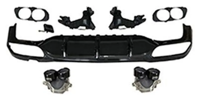 Rear Diffuser Mercedes-Benz E-Class W213 year 2017-2023 style E53 AMG