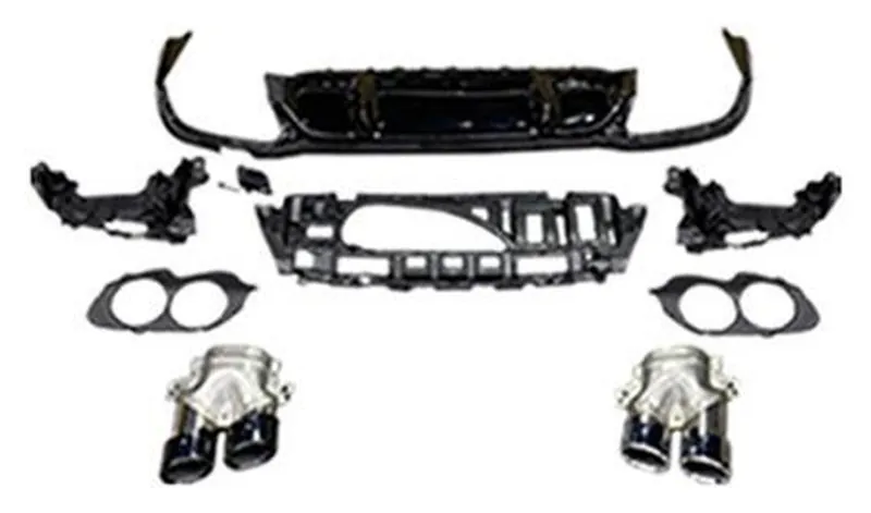 Rear Diffuser Mercedes-Benz E-Class W213 year 2017-2023 style E53 AMG