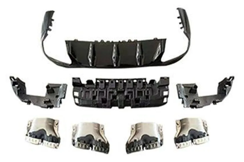 Rear Diffuser Mercedes-Benz E-Class year 2017-2023 style E63 AMG