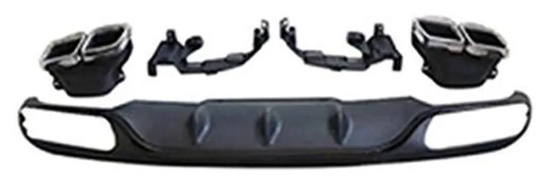 Rear Diffuser Mercedes-Benz E-Class W213 year 2017-2023 style E63 AMG