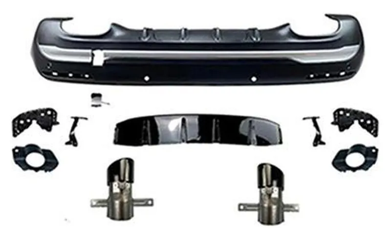 Rear Diffuser Mercedes-Benz GLA-Class year 2020-2022 style GLA35 AMG