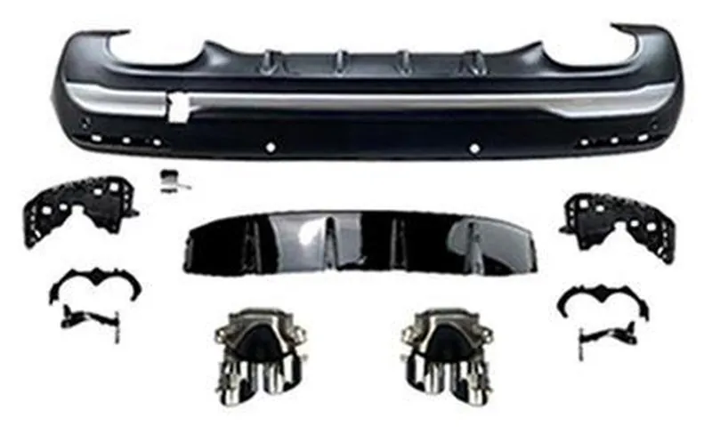 Rear Diffuser Mercedes-Benz GLA-Class year 2020-2022 style GLA45 AMG