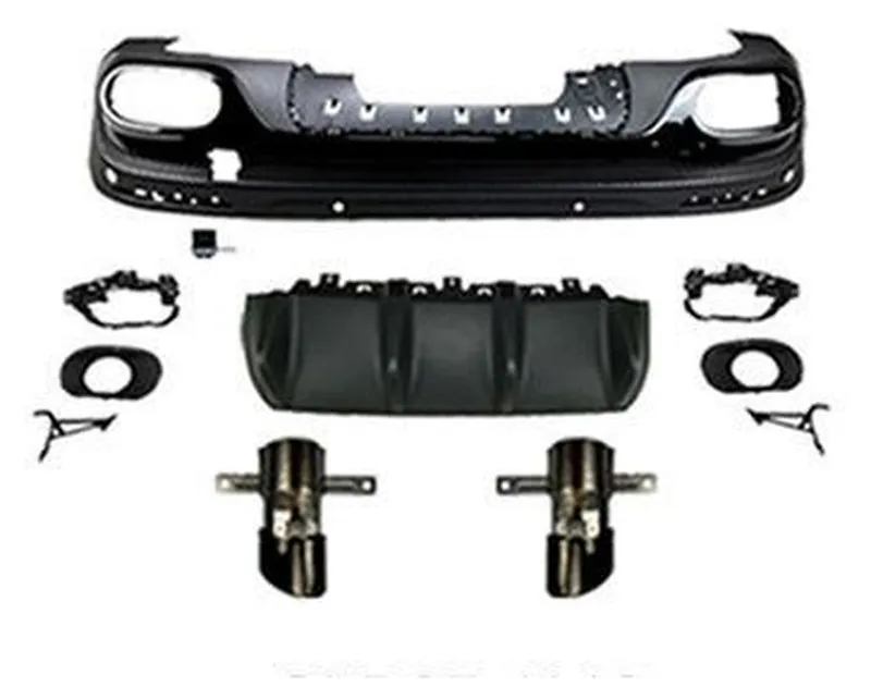 Rear Diffuser Mercedes-Benz B-Class W247 year 2020-2022 style GLB35 AMG