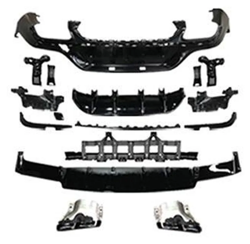 Rear Diffuser Mercedes-Benz GLC-Class C253 year 2016-2022 style GLC63 AMG