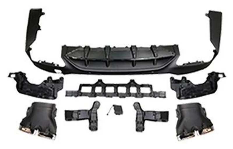 Rear Diffuser Mercedes-Benz GLC-Class year 2016-2022 style GLC63 AMG