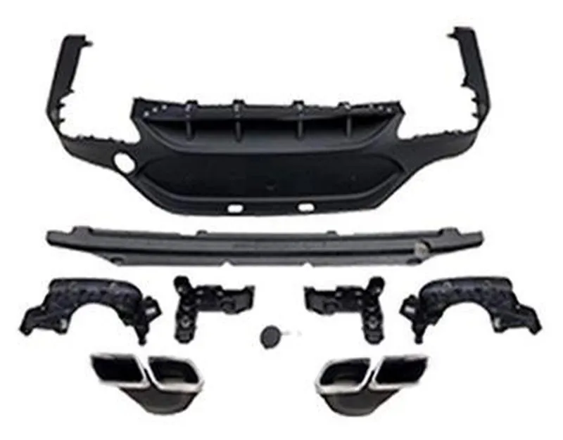 Rear Diffuser Mercedes-Benz GLC-Class C253 year 2016-2022 style GLC63 AMG