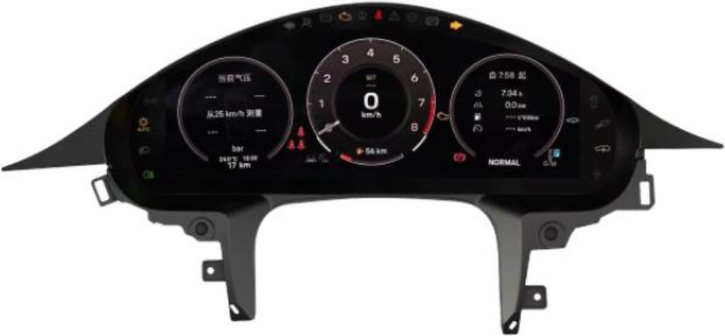 数字仪表 Porsche Panamera 尺寸 12.3 英寸年 2010-2017