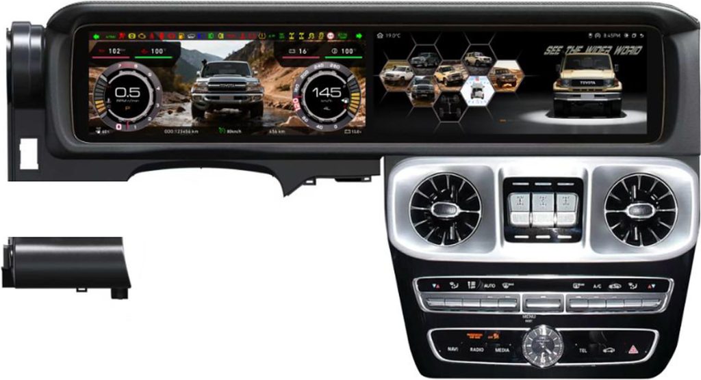 จอแอนดรอยด์ตรงรุ่น Mercedes-Benz G-Class undergoes 2025 ขนาด 24.6 นิ้ว ปี 2011-2017