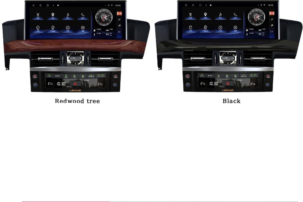 จอแอนดรอยด์ตรงรุ่น Lexus LX570 ขนาด 12.3 นิ้ว ปี 2008-2015 (แบบที่ 1)