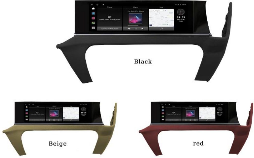 model-specific Android screen Porsche Cayenne passenger-side screen size 14 inch year 2018-2023