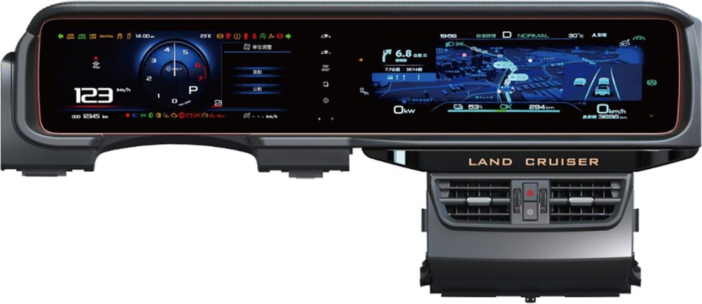 จอแอนดรอยด์ตรงรุ่น Land Cruiser L200 Upgrade LC400 ขนาด 28 นิ้ว ปี 2008-2015