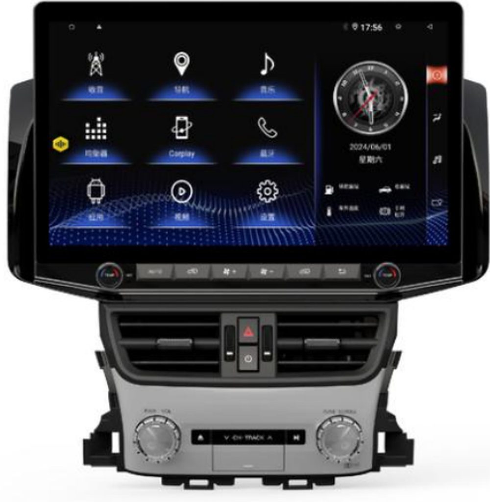 专车专用安卓屏 Land Cruiser L200 Upgrade LX570 尺寸 15.7 英寸年 2016-2021