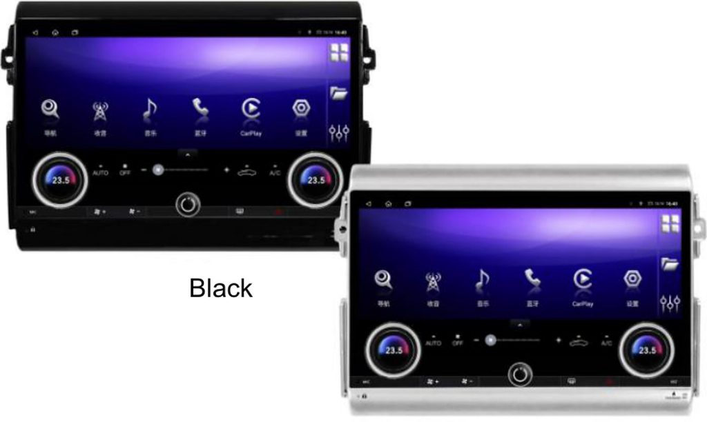 model-specific Android screen Land Cruiser FJ size 13.1 inch year 2007-2021
