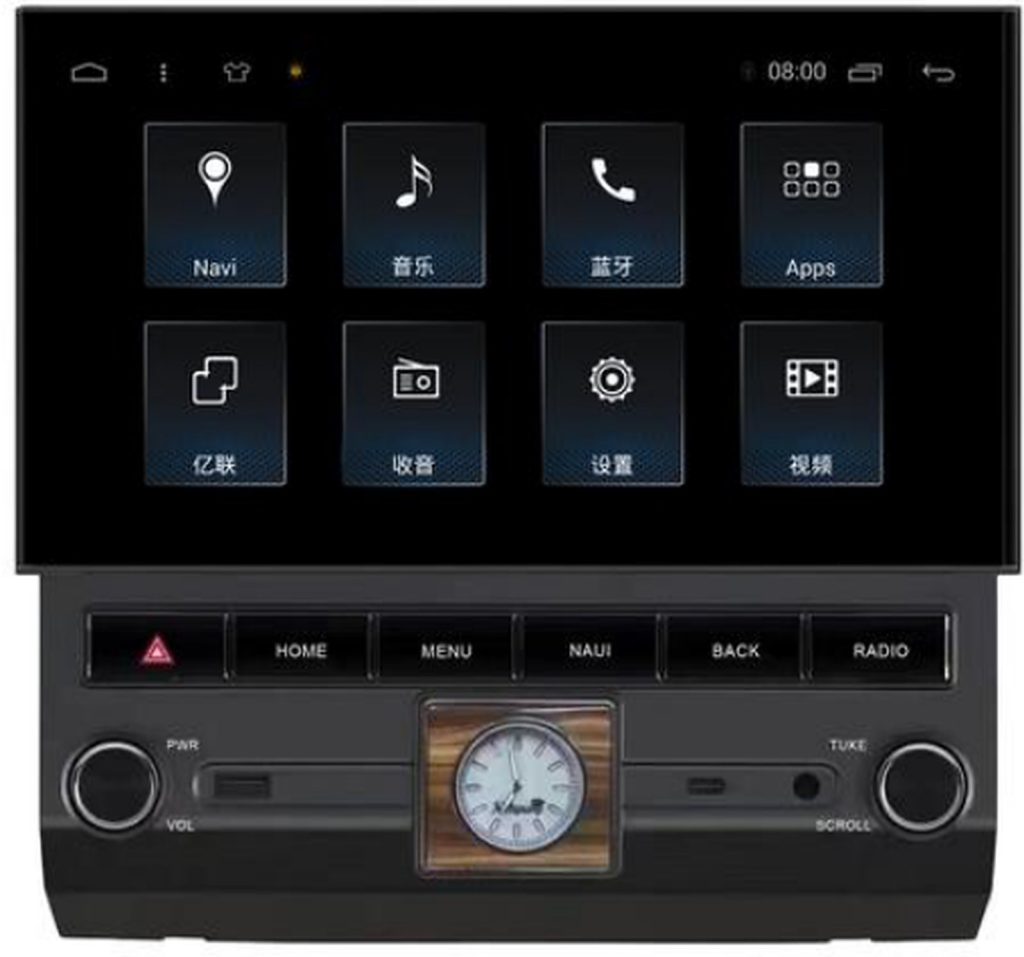 จอแอนดรอยด์ตรงรุ่น Toyota Land Cruiser LC70 / 76 / 75 ขนาด 11.2 นิ้ว ปี 2007-2021 (แบบที่ 1)