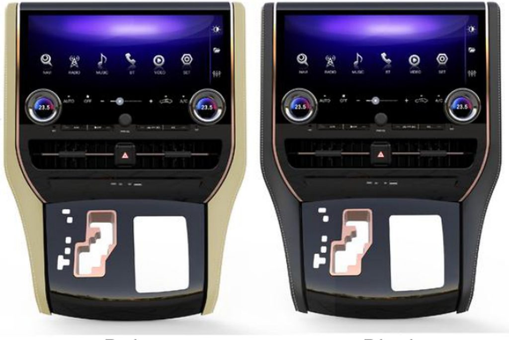 model-specific Android screen Toyota Elefa 20 Series size 13.1 inch year 2009-2012