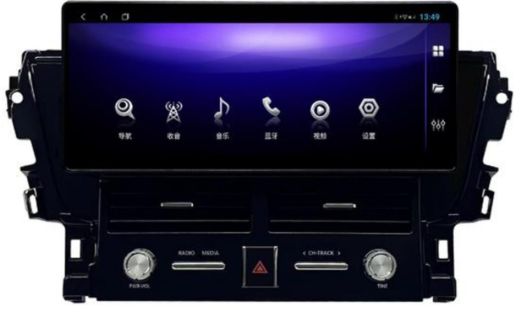จอแอนดรอยด์ตรงรุ่น Toyota Elefa 30 series Upgrade Lexus LM ขนาด 12.3 นิ้ว ปี 2015-2021