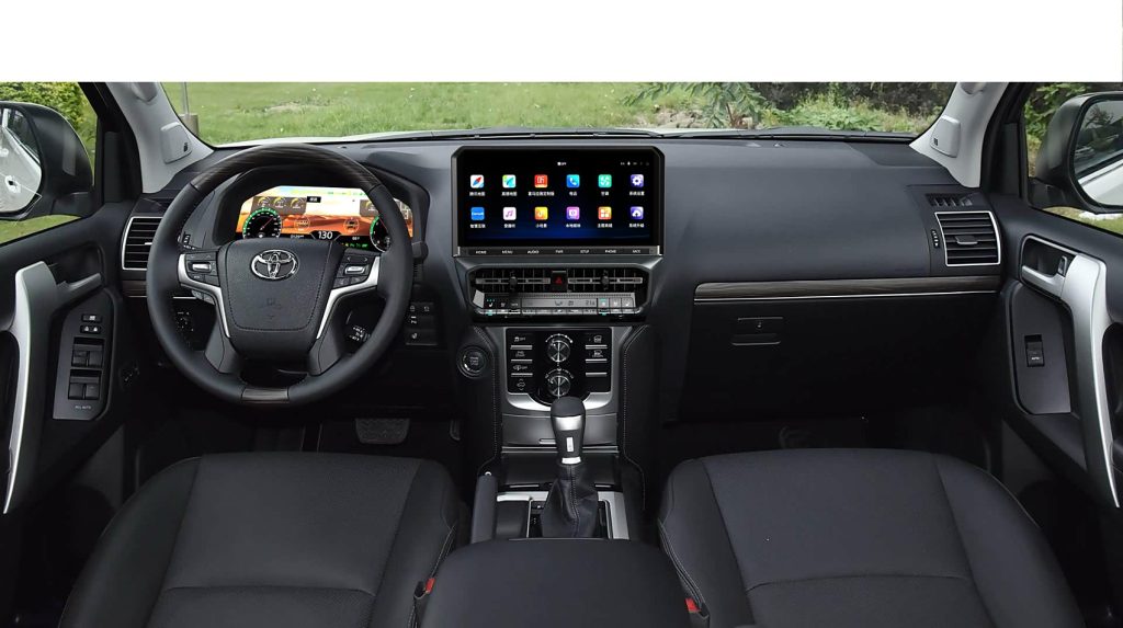 จอแอนดรอยด์ตรงรุ่น Toyota Prado LC150 is upgraded to 2025 model LC250 ขนาด 12.3 นิ้ว ปี 2010-2022