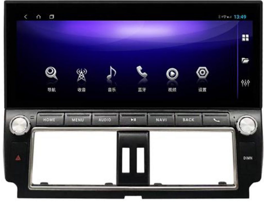 จอแอนดรอยด์ตรงรุ่น Toyota Prado ขนาด 12.3 นิ้ว ปี 2014-2017