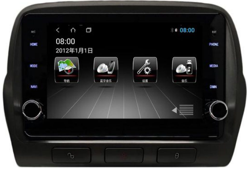 จอแอนดรอยด์ตรงรุ่น Chevrolet Camaro ขนาด 8 นิ้ว ปี 2010-2015 (แบบที่ 2)