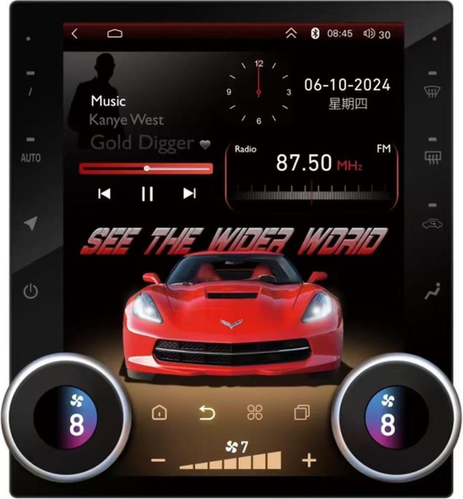 จอแอนดรอยด์ตรงรุ่น Chevrolet Corvette C6 ขนาด 9.7 นิ้ว ปี 2005-2013