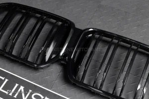 กระจังหน้า BMW G06 X6 เส้นคู่ สีดำเงา