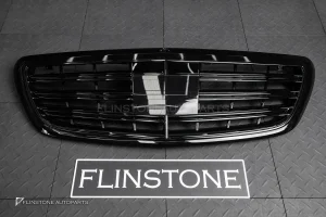 กระจังหน้า W222 S-Class ทรง S65 AMG สีดำเงา
