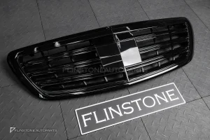 กระจังหน้า W222 S-Class ทรง S65 AMG สีดำเงา