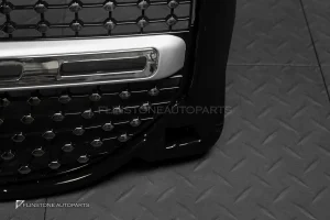 กระจังหน้า X247 GLB-Class ทรง Diamond สีเทา-โครเมี่ยม