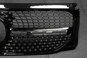 กระจังหน้า X247 GLB-Class ทรง Diamond สีดำ-โครเมี่ยม