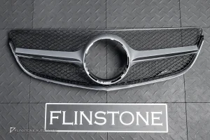 กระจังหน้า W207 E-Class Coupe Facelift ทรงเดิมติดรถ มีกล้องหน้า สีเทา-โครเมี่ยม แท้ A2078803183