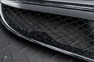 กระจังหน้า W207 E-Class Coupe Facelift ทรงเดิมติดรถ มีกล้องหน้า สีเทา-โครเมี่ยม แท้ A2078803183