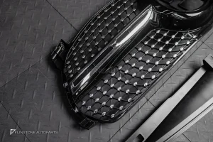 กระจังหน้า W167 GLE-Class ทรง Diamond สำหรับรถไม่ AMG