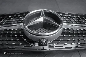 ขาด กระจังหน้า W212 E-Class Facelift ทรง Diamond สีเงิน-โครเมี่ยม