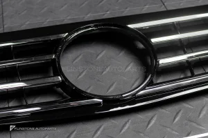 กระจังหน้า W203 C-Class ทรง 4 ก้าน สีดำ-โครเมี่ยม