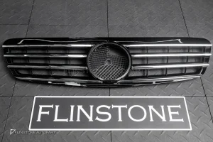 กระจังหน้า W220 S-Class ทรง 4 ก้าน สีดำ-โครเมี่ยม