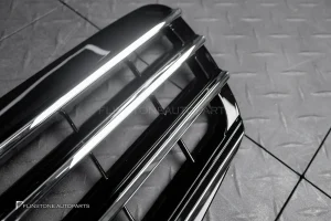 กระจังหน้า W220 S-Class ทรง 4 ก้าน สีดำ-โครเมี่ยม