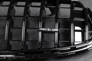 กระจังหน้า W253 GLC-Class Facelift ทรง GLC43 GLC63 สีดำ
