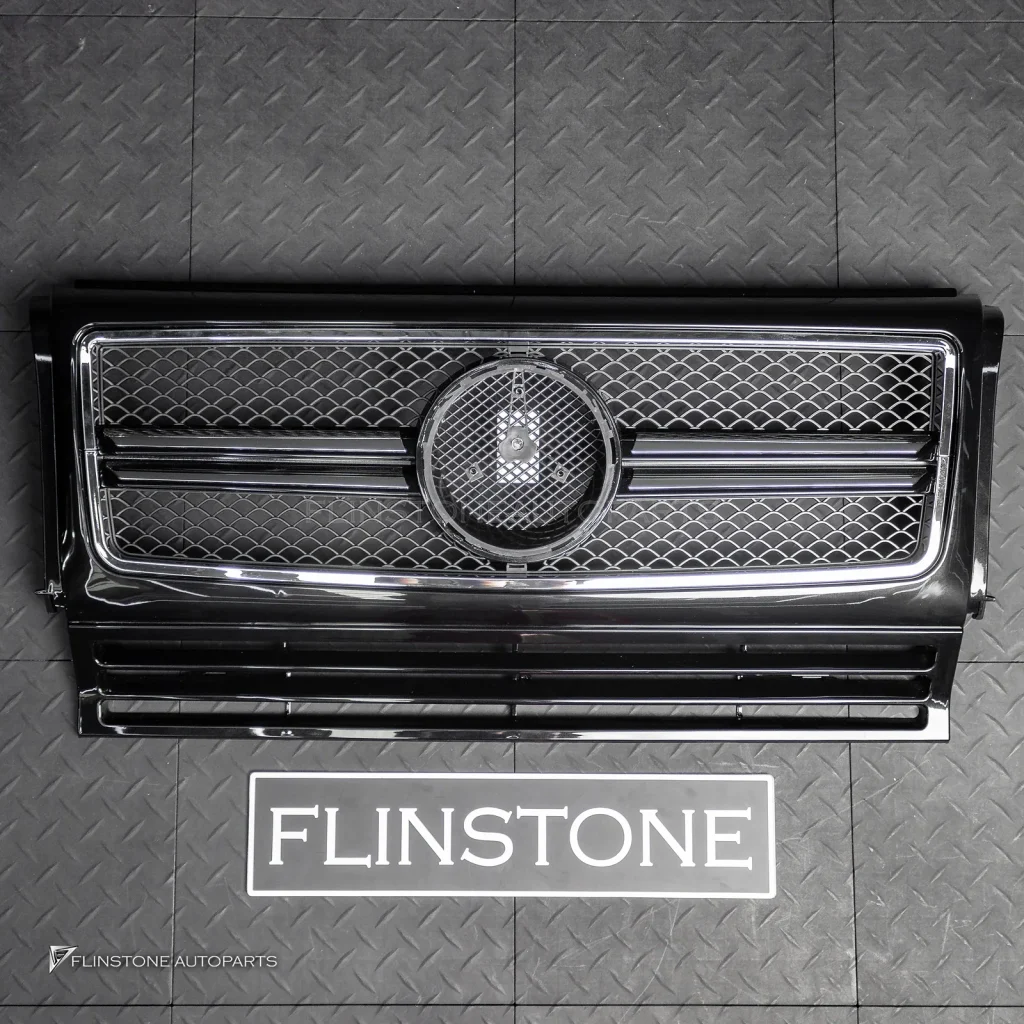Front Grille W463 G-Class style G63 Black-chrome