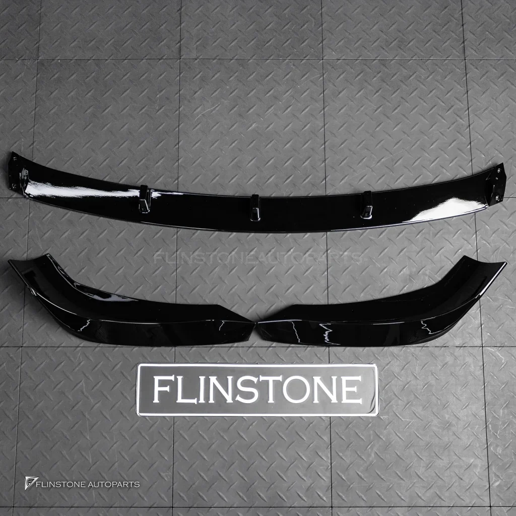 ลิ้นหน้า BMW F48 X1 ทรง M Performance สีดำเงา
